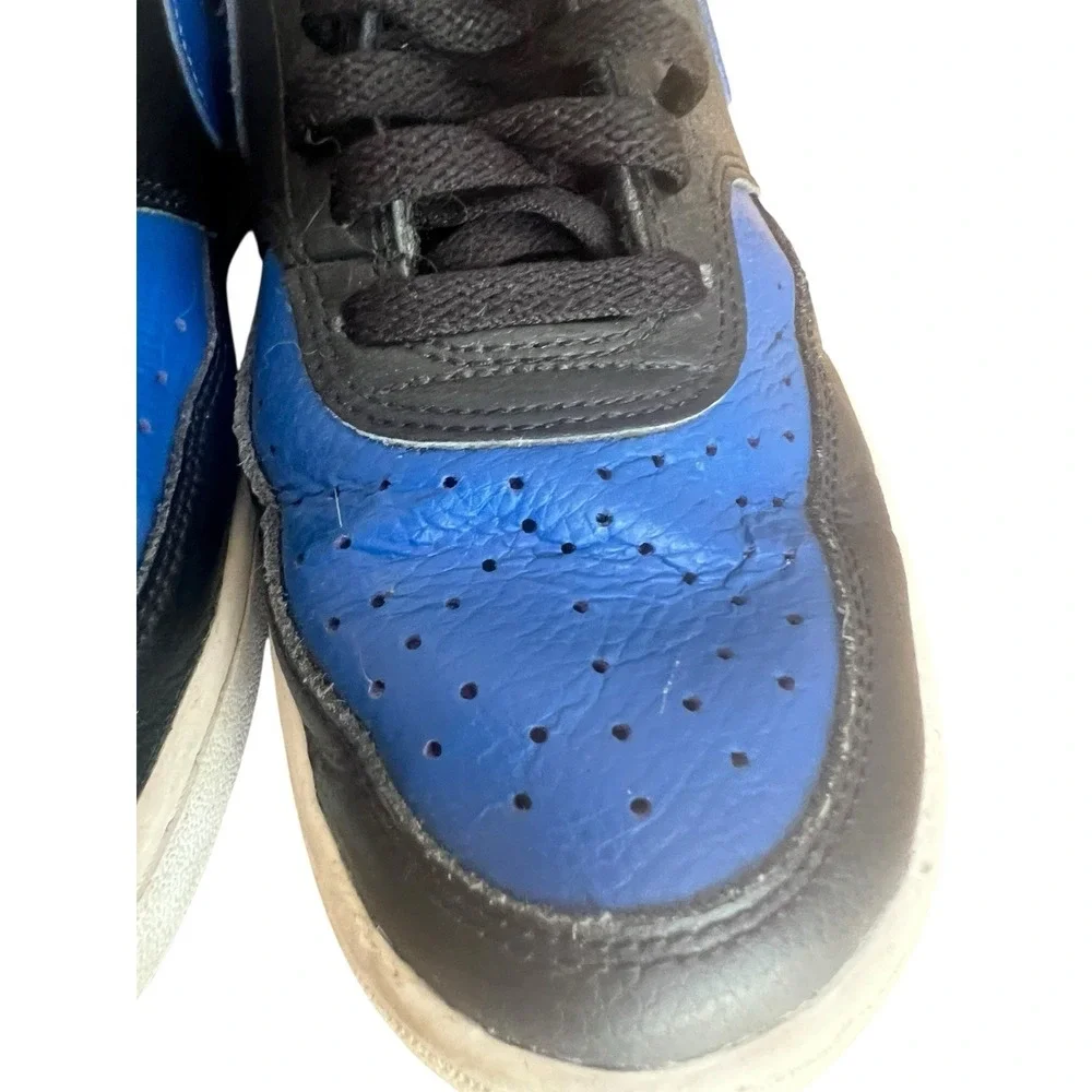 Nike‎ Court Vision Low Top Sneakers (DM8681-001) Blue Black Men's US Size 7